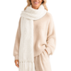 CasualDressOffWhite Ladies Knit Scarf