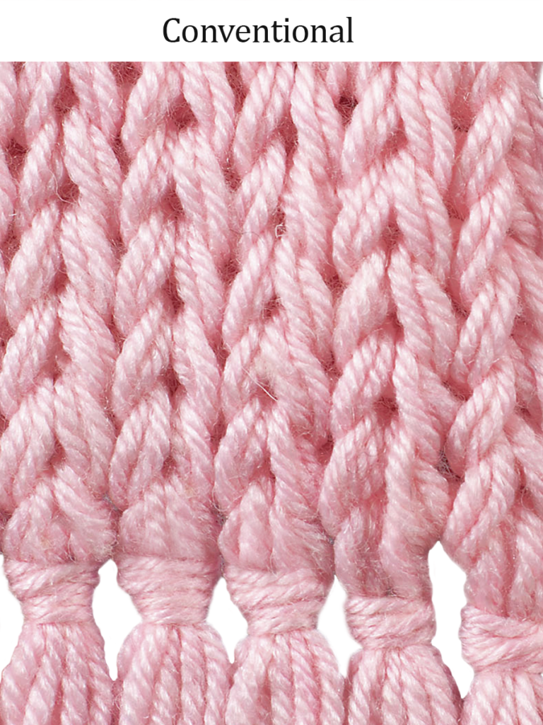 Conventional knit texture